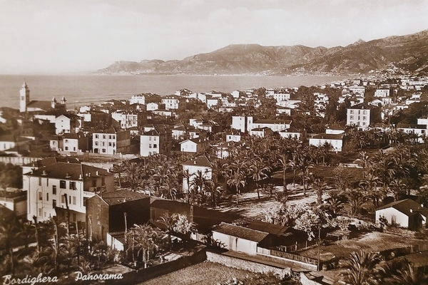 Cartolina - Bordighera - Panorama - 1955 ca.