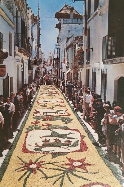 Cartolina - Spagna - Sitges - Calle de Jesùs en …