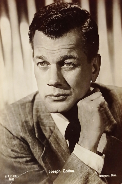 Cartolina Cinema Teatro - Joseph Cotten - Attore - 1955 …