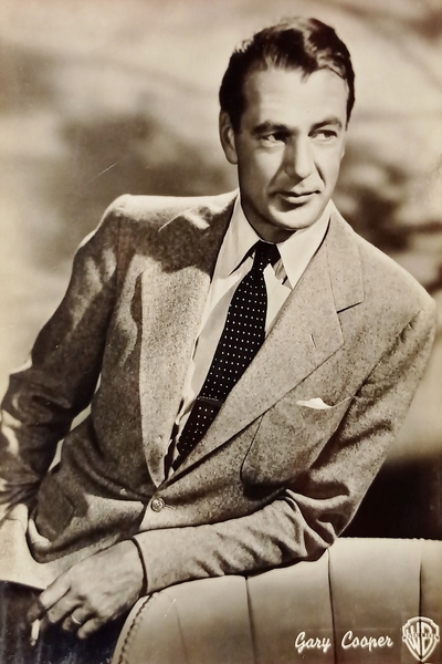 Cartolina Cinema Teatro - Gary Cooper - Attore - 1955 …