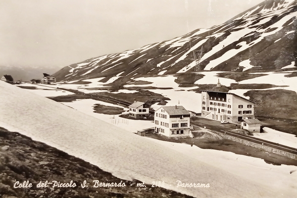 Cartolina - Colle del Piccolo S. Bernardo - Panorama - …