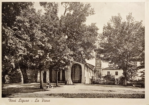 Cartolina - Novi Ligure - La Pieve - 1951