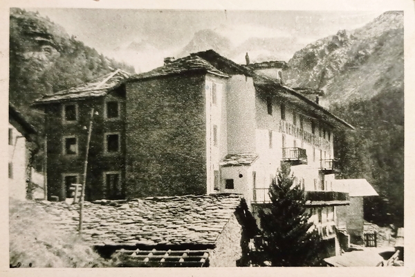 Cartolina - Fiery D'Ayas - Albergo Bella Vista - 1942