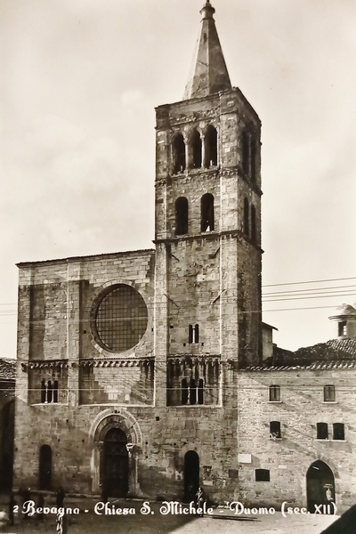 Cartolina - Bevagna - Chiesa S. Michele - Duomo - …
