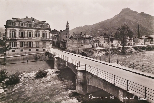 Cartolina - Garessio - Ponte sul Tanaro - 1960