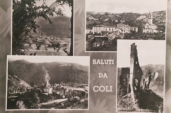 Cartolina - Saluti da Coli ( Piacenza ) - Vedute …
