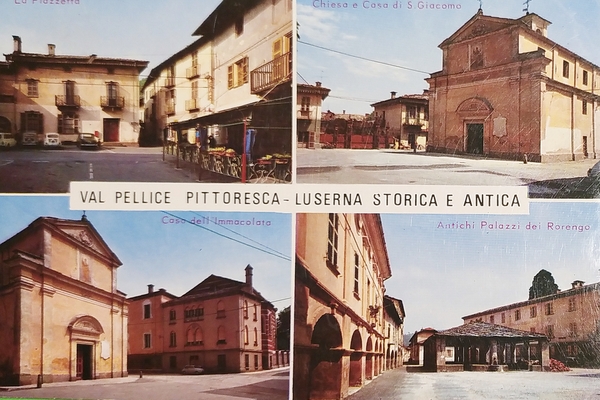 Cartolina - Val Pellice Pittoresca - Luserna Storica e Antica …
