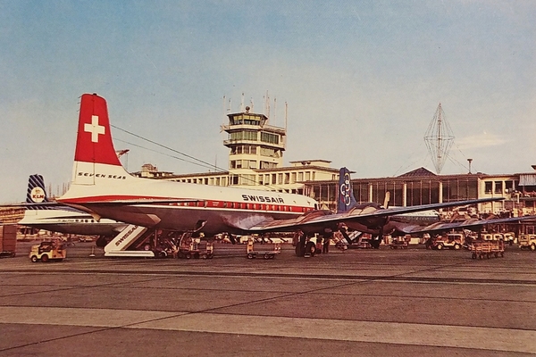 Cartolina - Svizzera - Zürich - Flughafen Kloten - 1960
