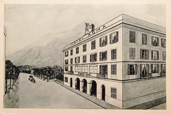 Cartolina - Hotel Roma - St. Vincent ( Valle d'Aosta …
