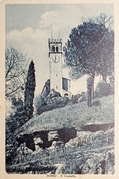 Cartolina - Schio ( Vicenza ) - Il Castello - …
