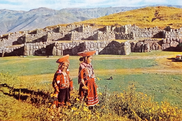 Cartolina - Cuzco ( Perù ) - Famosa Fortaleza Inca …
