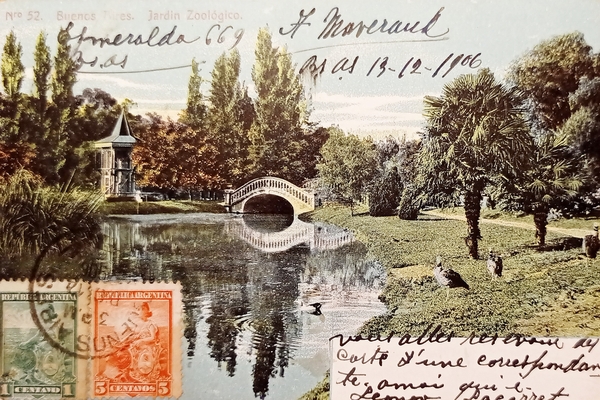 Cartolina - Argentina - Buenos Aires - Jardin Zoològico - …