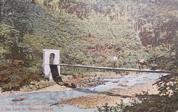 Cartolina - Rio Colorado Camino à San Luis de Sbuaro …