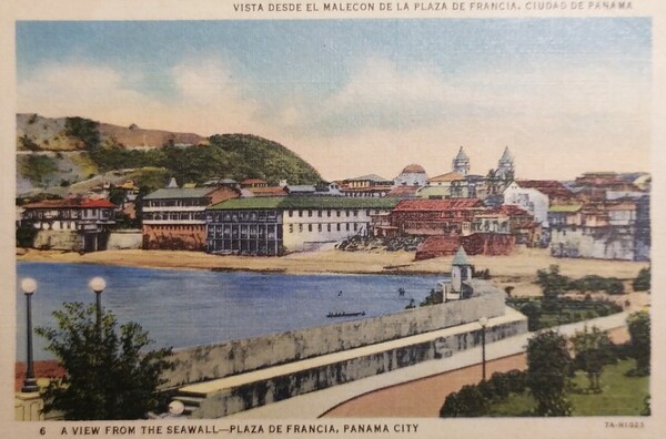 Cartolina - Panama - Vista Desde el Malecon de la …