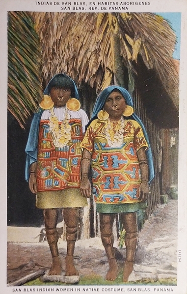 Cartolina - Panama - Indias de San Blas - En …