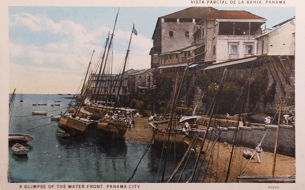 Cartolina - Panama - Vista Parcial de la Bahia - …