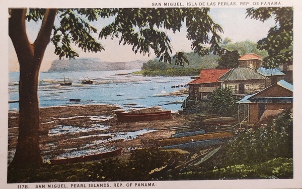 Cartolina - Panama - San Miguel - Isla de la …