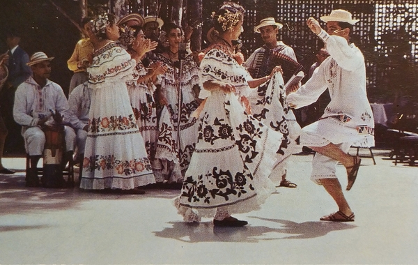Cartolina - Panama - Vista Folklorica en el Hotel El …