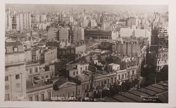 Cartolina - Argentina - Buenos Aires - Vista parcial - …