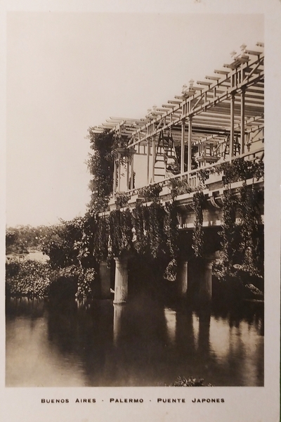 Cartolina - Argentina - Buenos Aires - Palermo - Puento …