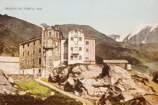 Cartolina - Ghiacciaio dei Forni ( Sondrio ) - 1900