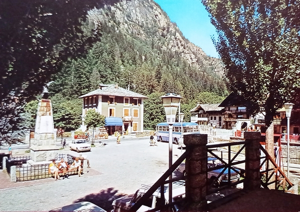 Cartolina - Valle d'Aosta - Gaby - Scorcio - 1970 …