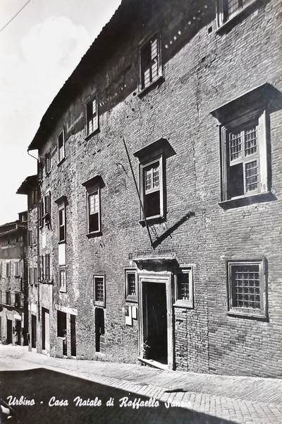 Cartolina - Urbino - Casa Natale di Raffaello Sanzio - …