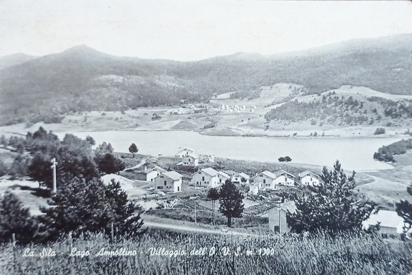 Cartolina - La Sila - Lago Ampollino - Villaggio dell'O. …