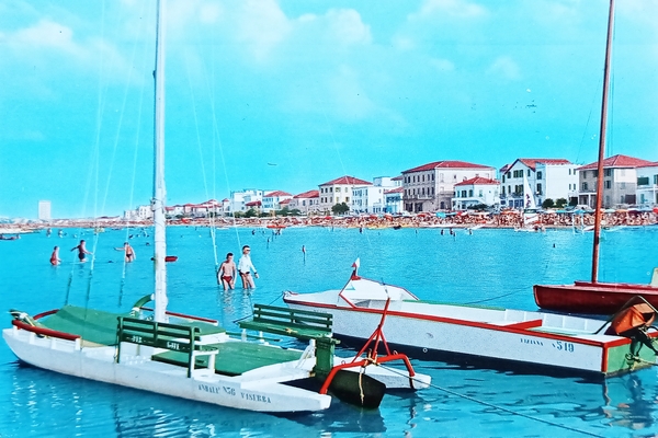 Cartolina - Riviera Adriatica - Viserba - Alberghi visti dal …