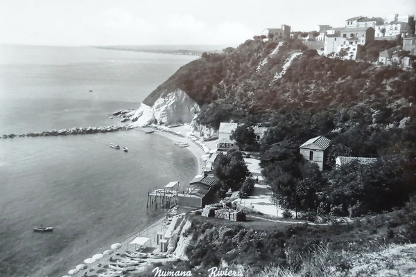 Cartolina - Numana ( Ancona ) - Riviera - 1956