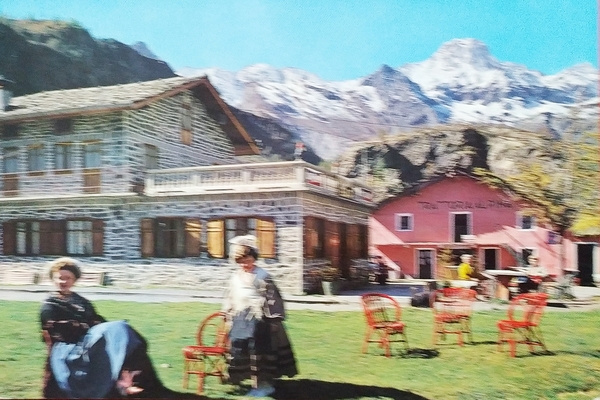Cartolina - Pian della Mussa - Trattoria Alpina - Monte …