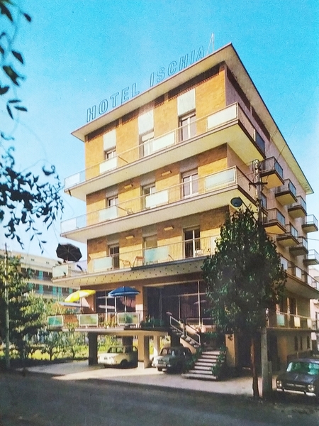 Cartolina - Hotel Ischia - Marebello di Rimini - 1973