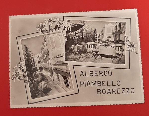 Cartolina Albergo Piambello Boarezzo - 1961