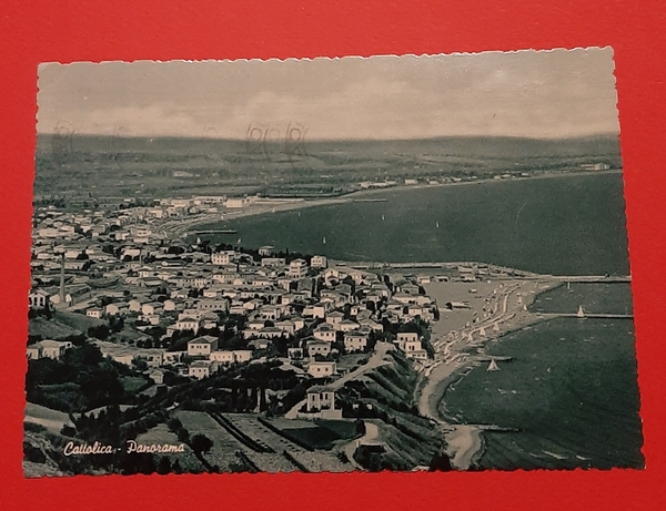 Cartolina Cattolica - Panorama - 1954