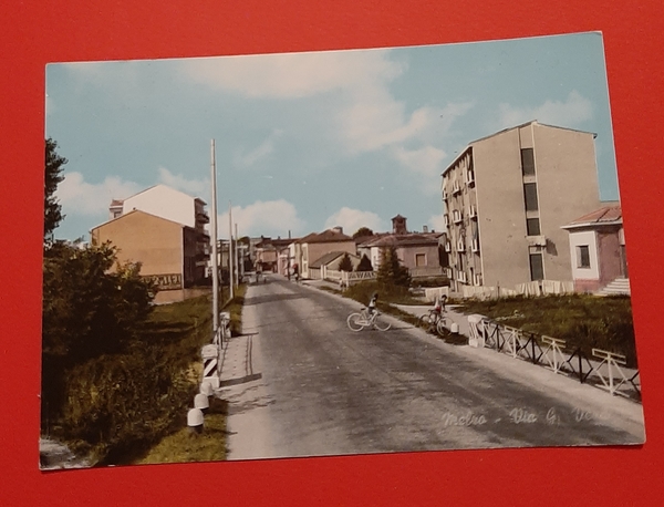 Cartolina Melzo - Via G. Verdi - 1978
