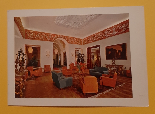 Cartolina Roma - Grand Hotel Continental - 1980