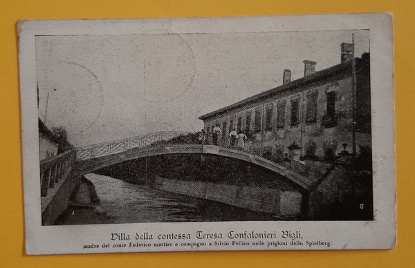 Cartolina Villa della Contessa Teresa Confalonieri Bigli - 1917
