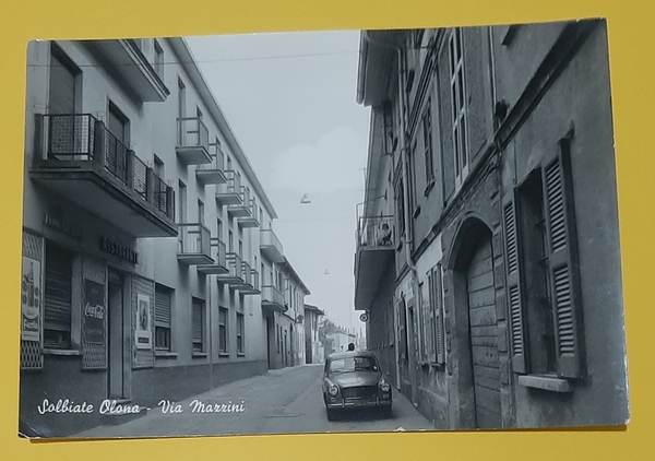 Cartolina Solbiate Olona - Via Mazzini - 1920