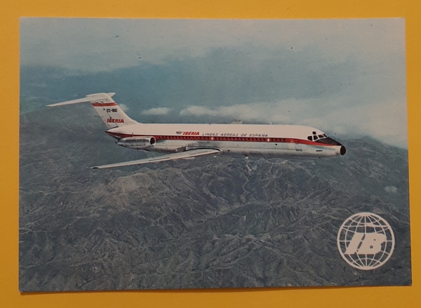 Cartolina Iberia - Lineas Aereas Internacionales De Espana - 1976