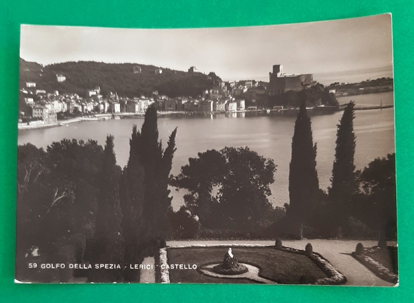 Cartolina Golfo Della Spezia - Lerici - Castello - 1949