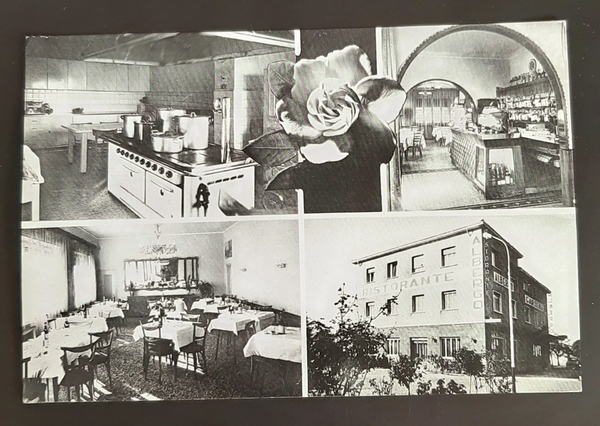 Cartolina Hotel Ristorante Gardenia - 1960