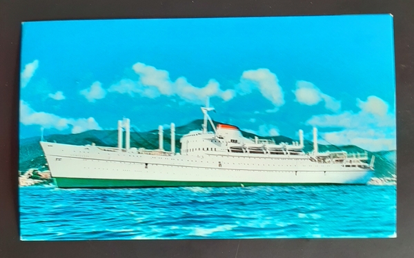 Cartolina Italia - Societa di Navigazione - Genova - 1950