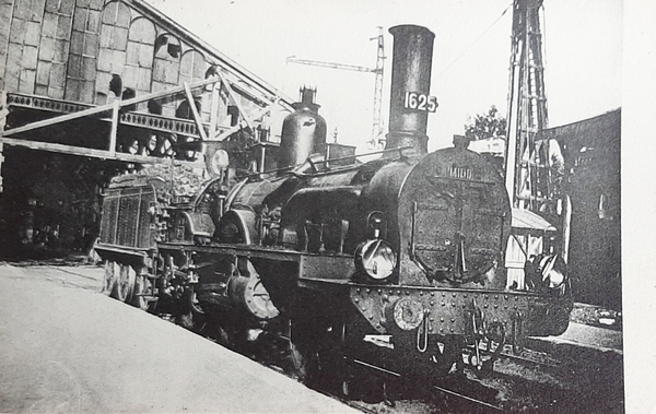 Cartolina Ferrovie - Locomotives Du Sud Ouest - Machine 1625