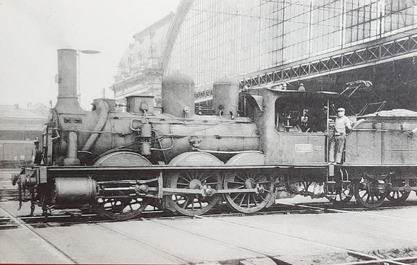 Cartolina Ferrovie - Locomotives Du Sud Ouest - Machine n …