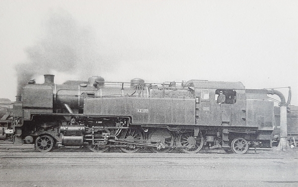 Cartolina Ferrovie - Locomotives De L' Ouest - Machine Tender …