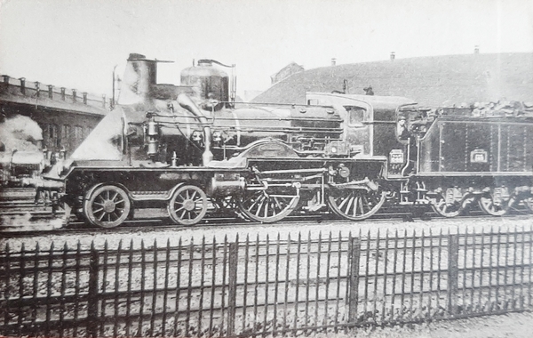 Cartolina Ferrovie - Locomotives Du PLM - Machine n C. …