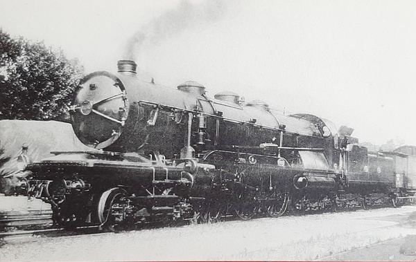 Cartolina Ferrovie - Locomotives Du Nord - Machine n 3.1102