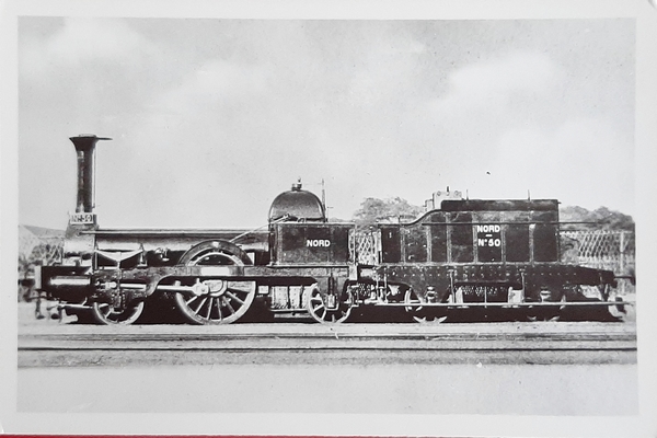 Cartolina Ferrovie - Locomotive n 50 - Gravelines