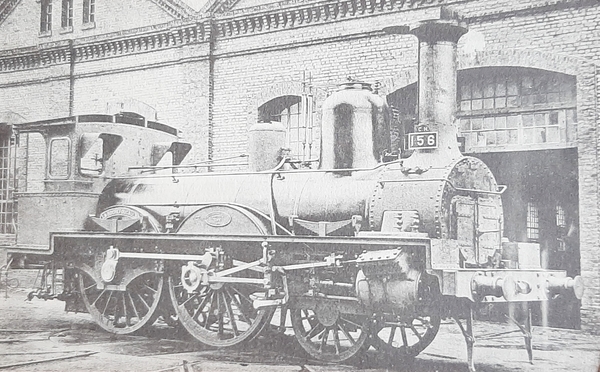 Cartolina Ferrovie - Locomotives De La Compagnie Des Charentes - …
