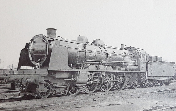 Cartolina Ferrovie - Locomotives De L' Ouest - Machine 231 …